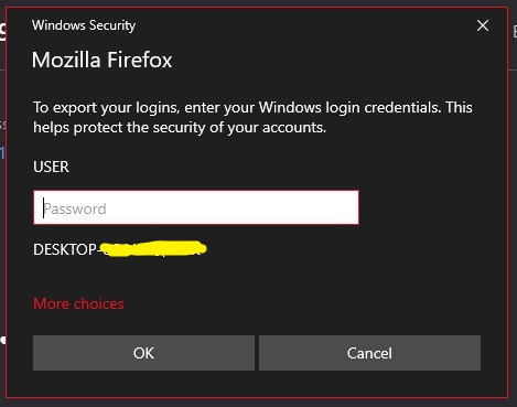 firefox-login-credential